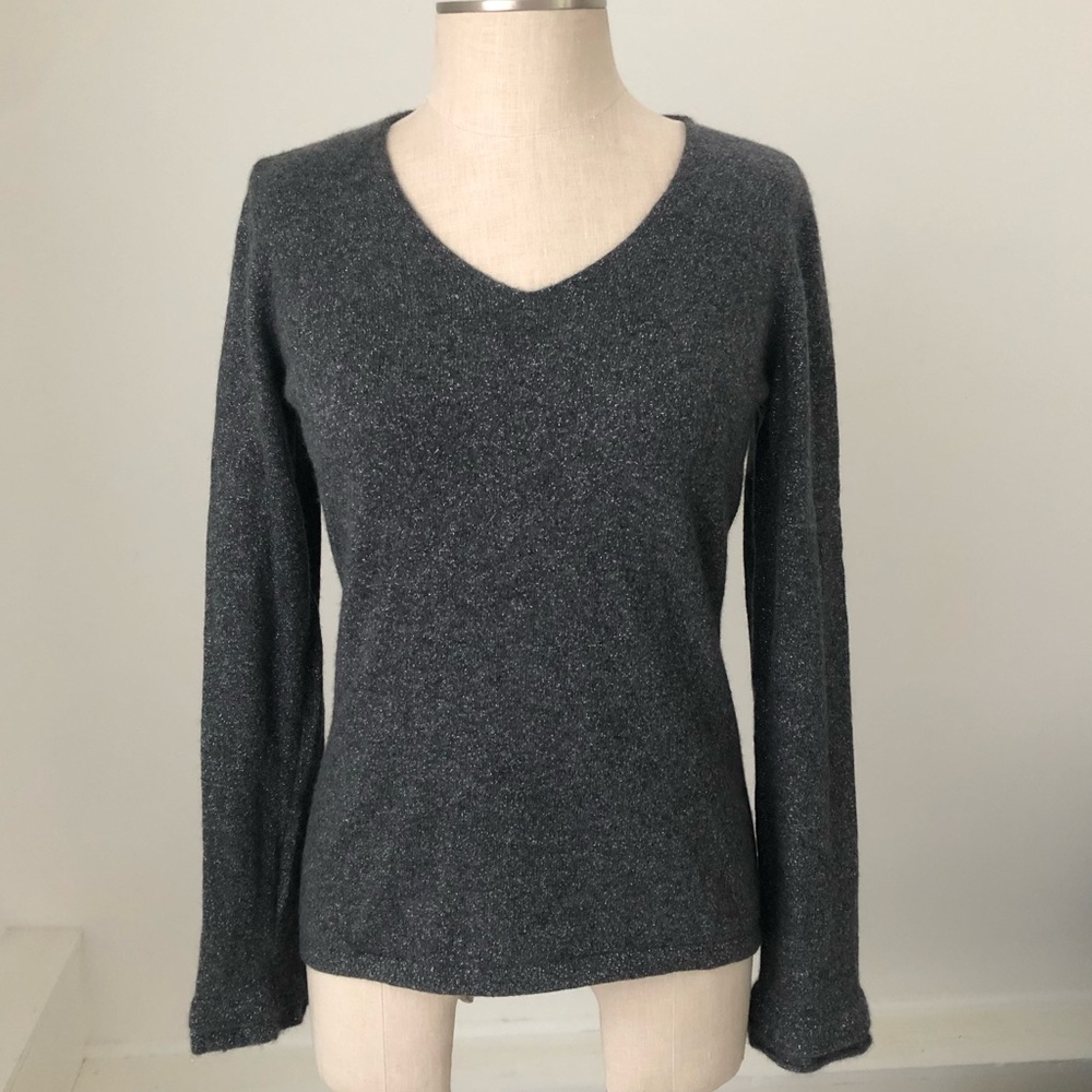 Ann Taylor Cashmere Sparkle Sweater
